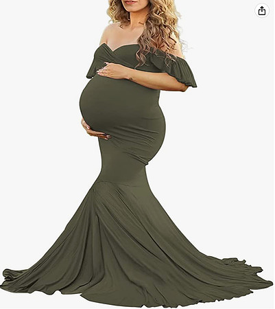 Plus size - olive green