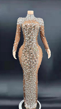 Cocoa gem dress