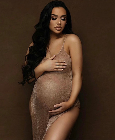 Nude sheer dress